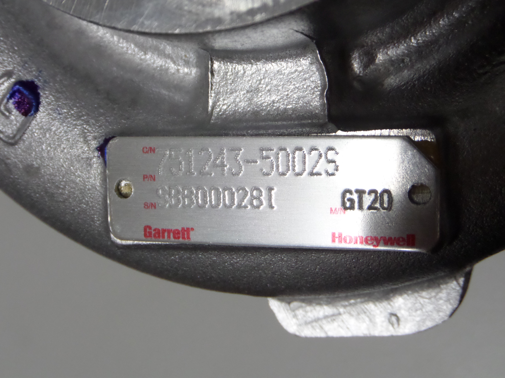 751243-5002S TURBOCHARGER HONEYWELL - GARRETT GT2056V