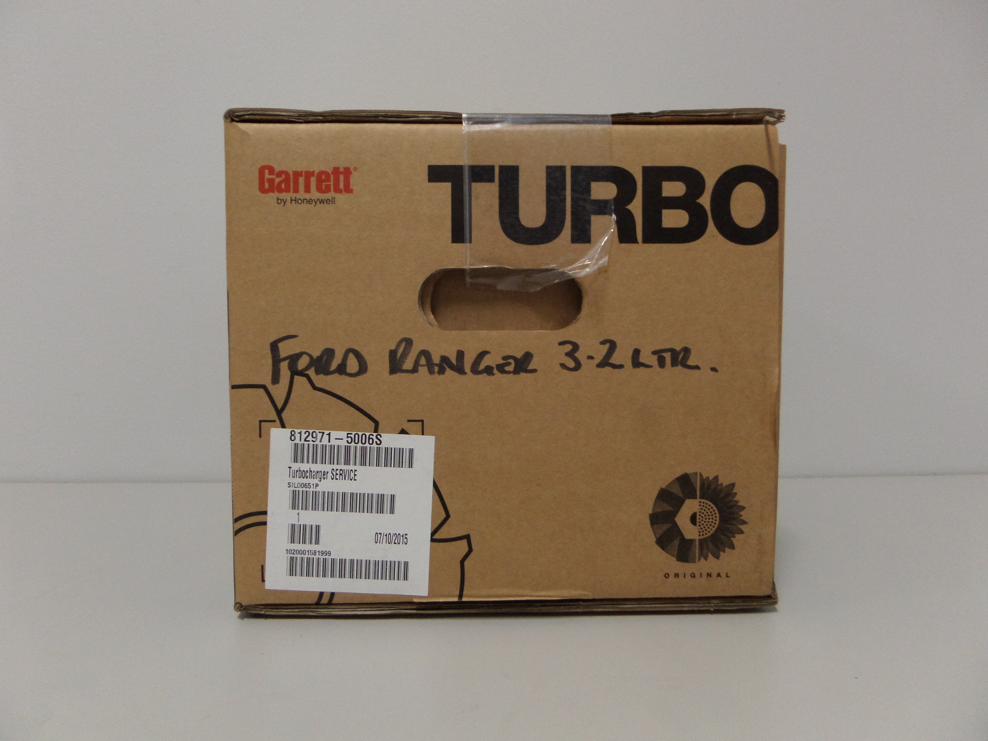 BK3Q6K682AC FORD RANGER 3.2 TDCI TURBOCHARGER - GARRETT