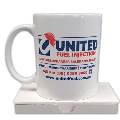United Fuel Injection Coffee Mug